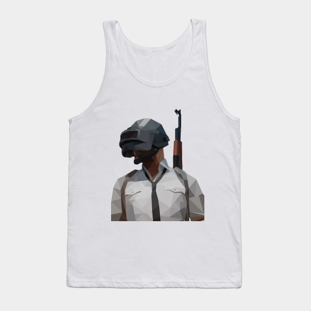 PUBG Tank Top by Waqar